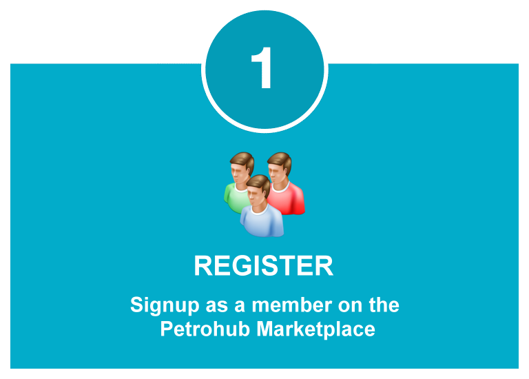 Signup as a Member on the Petrohub Network
